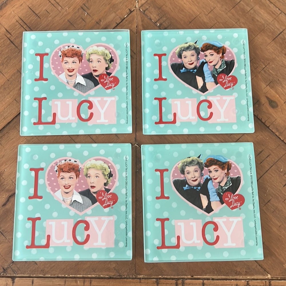 ❤️ I love Lucy Coaster Set❤️